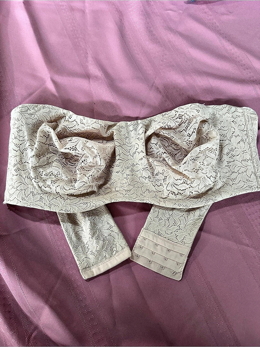 Strapless Lace Bra 48DD